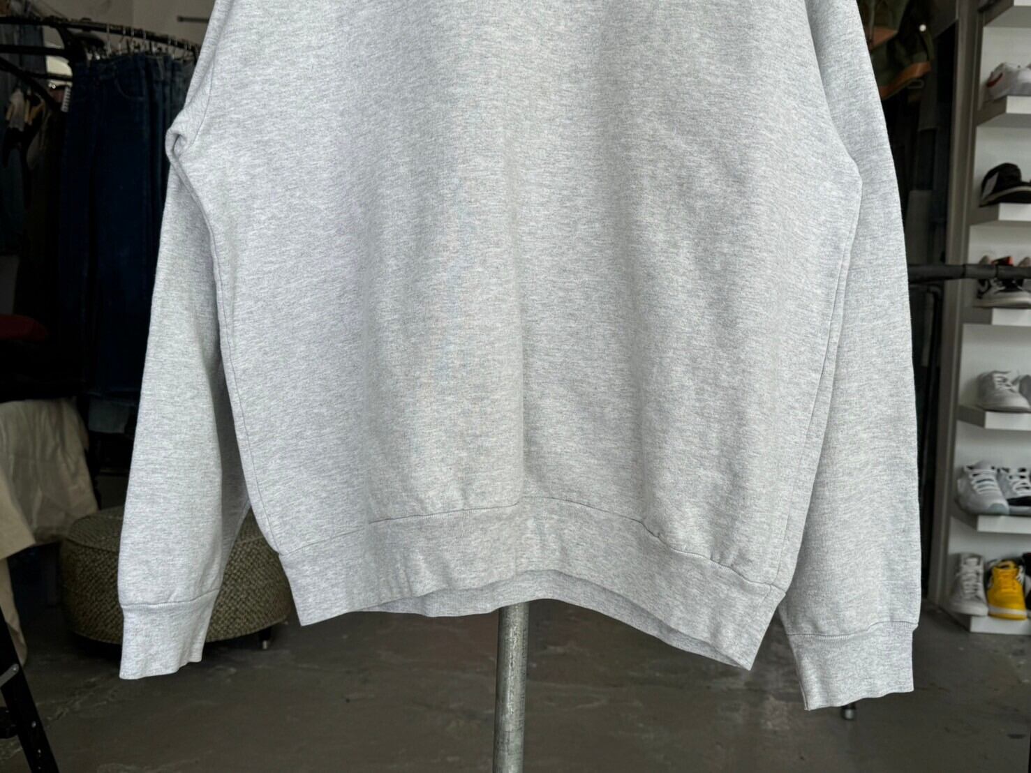 WASTED YOUTH × WHIMSY SOCKS CREWNECK SWEAT GREY XL 99369 | BRAND  