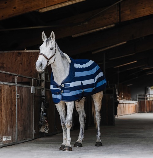 EQUITHÈME Confortech Stripe Fleece Rug エキテーム フリースラグ［お届け目安：2〜3週間］