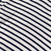 STUDIO PICONE ピッコーネ ボーダー コットン カーディガン 40/ブラック×ホワイト レディース