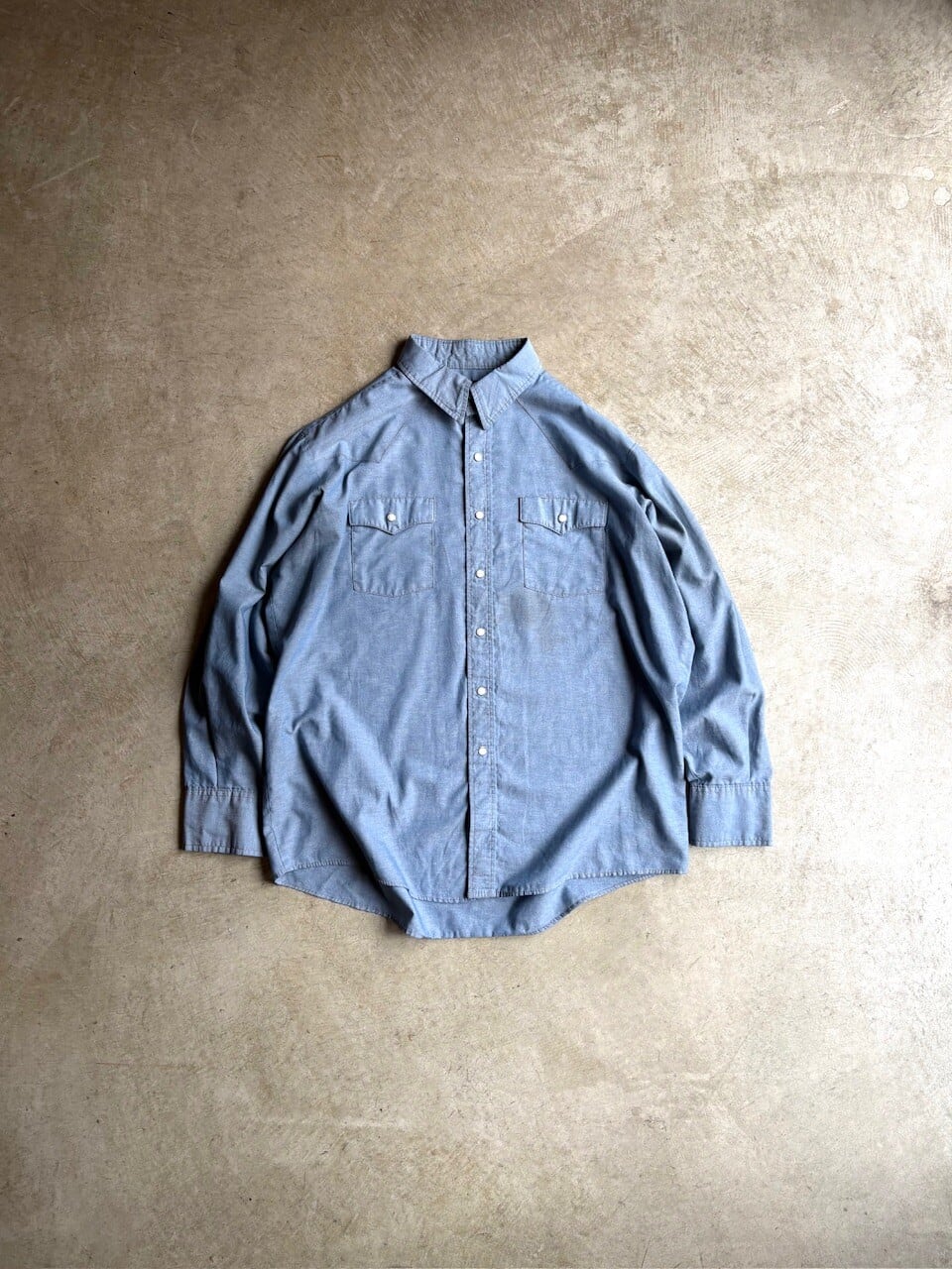 USA製 80's SADDLE KING “WESTERN CHAMBRAY SHIRTS”