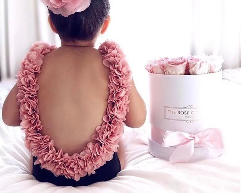 水着ロンパース / デザイン水着 / 女の子 / 〜4才( A〜I )