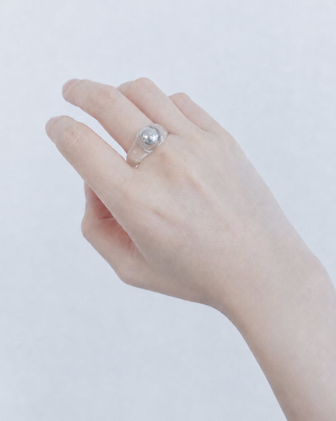 Clear ring / silver | torc.japan.official