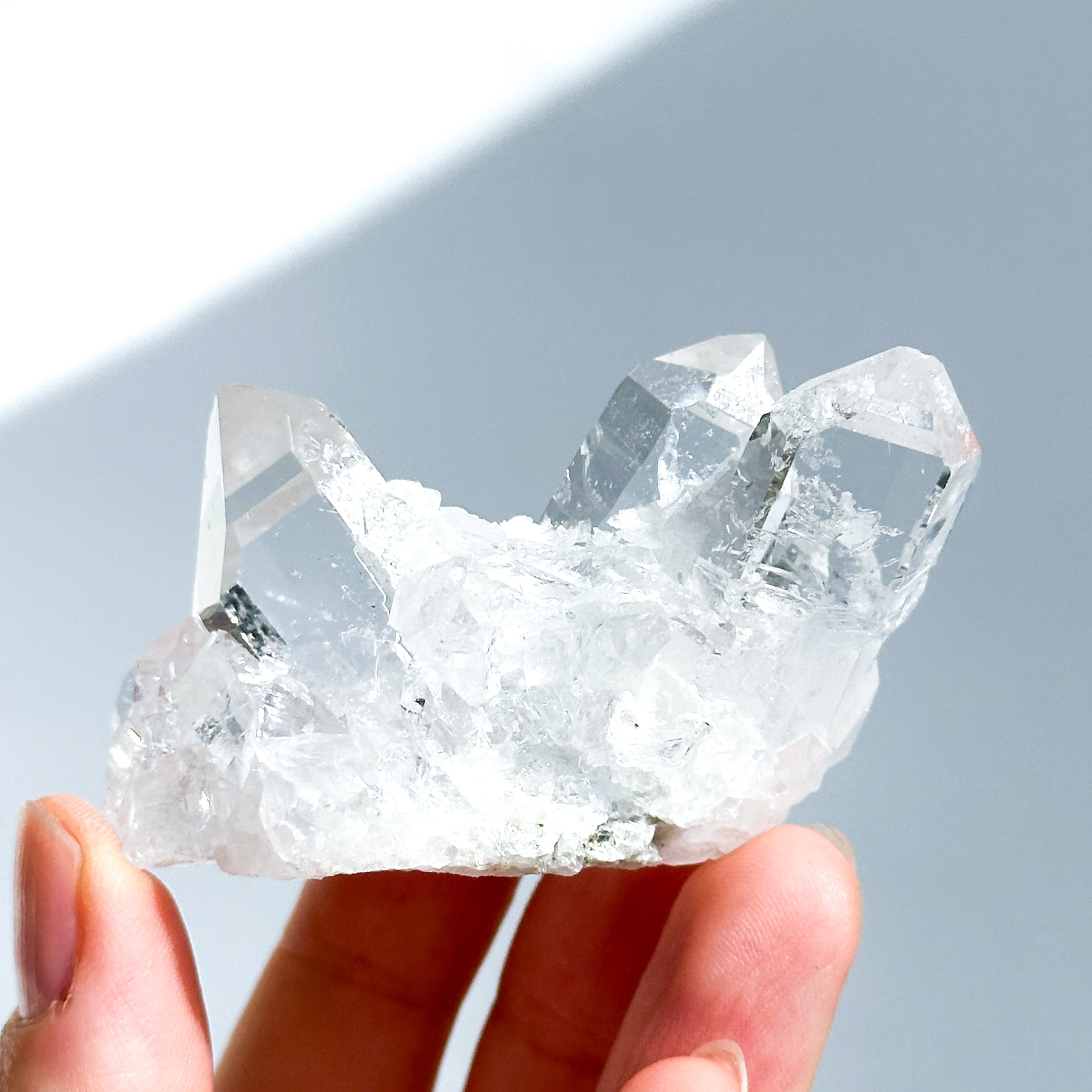 ゼッカ産水晶クリアクォーツ クラスター91◇ Clear Quartz ◇天然石