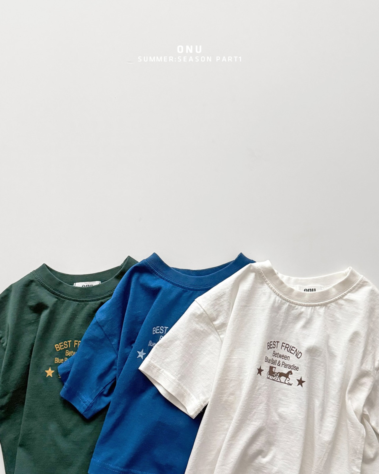【取寄/韓国直送】ONU  25/SM パラダイスTシャツ