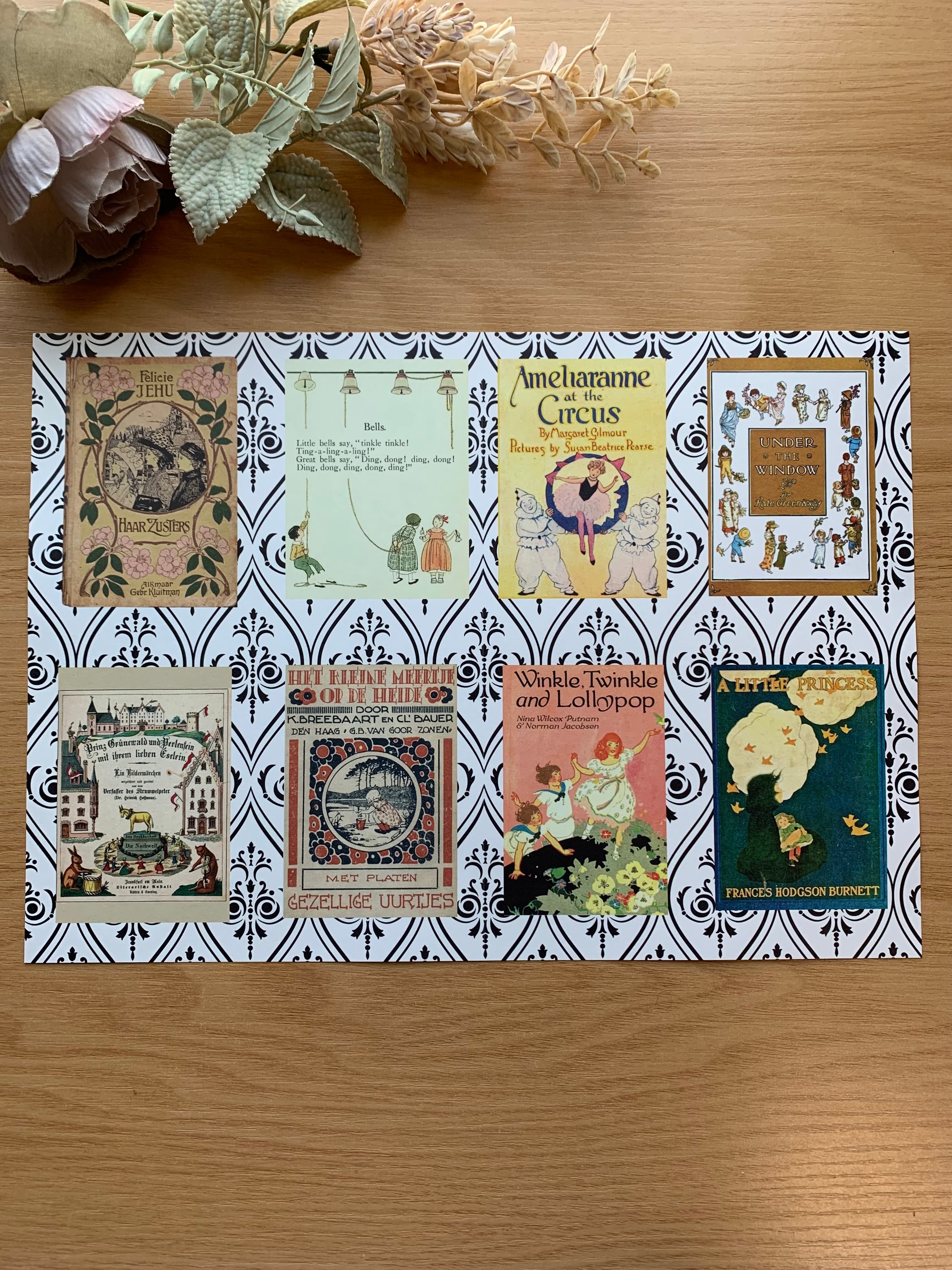 Ichigo Princess♡定規デザインメモ8枚♡コラージュ素材