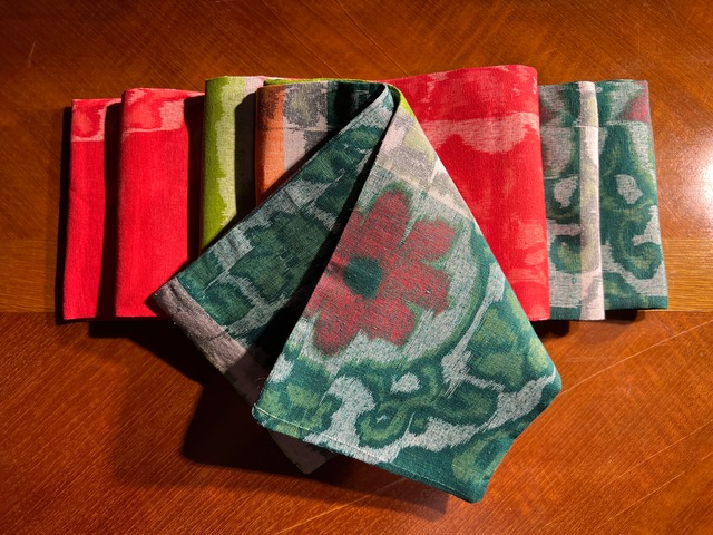 新作】ハンドメイド 青梅夜具地半幅帯 | Kohaku kimono