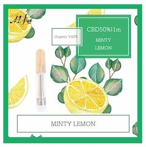 【低濃度30％ Vape】ミンティーレモン Minty Lemon | Mofree オーガニック CBD VAPE | ブロードスペクトラムCBD30%配合