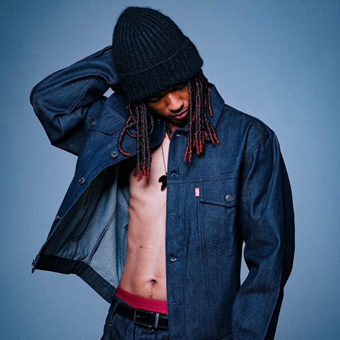 dall clothing レザージャケット＆AFGK ニット 計2着 V2（ブイツー）の「【UNISEX】V2／8003 レザージャケット 2162147