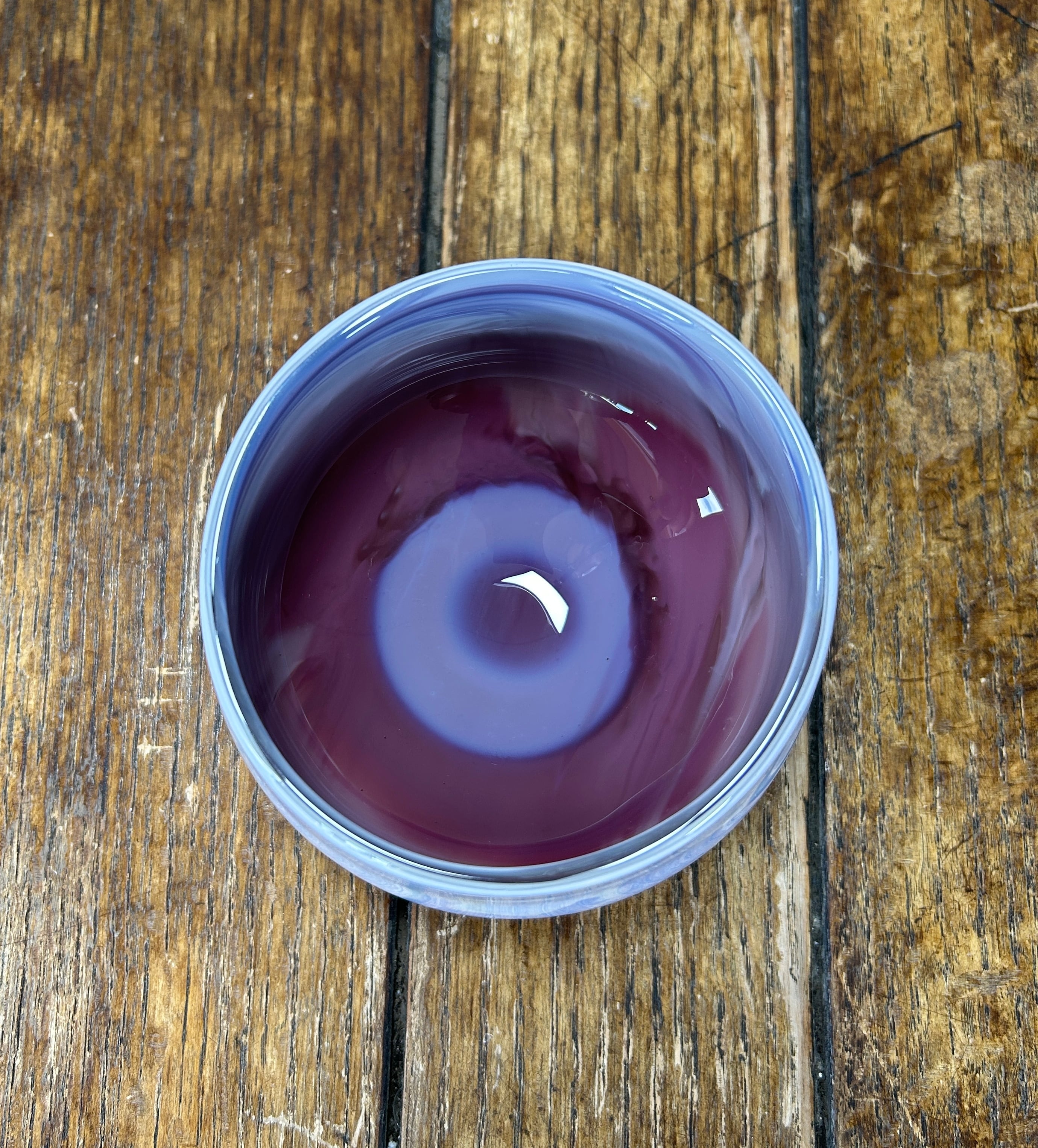 耐熱燿変ガラス 抹茶茶碗 半筒形 燿（たまさか）瑞雲 抹茶茶碗 TPK-CHA