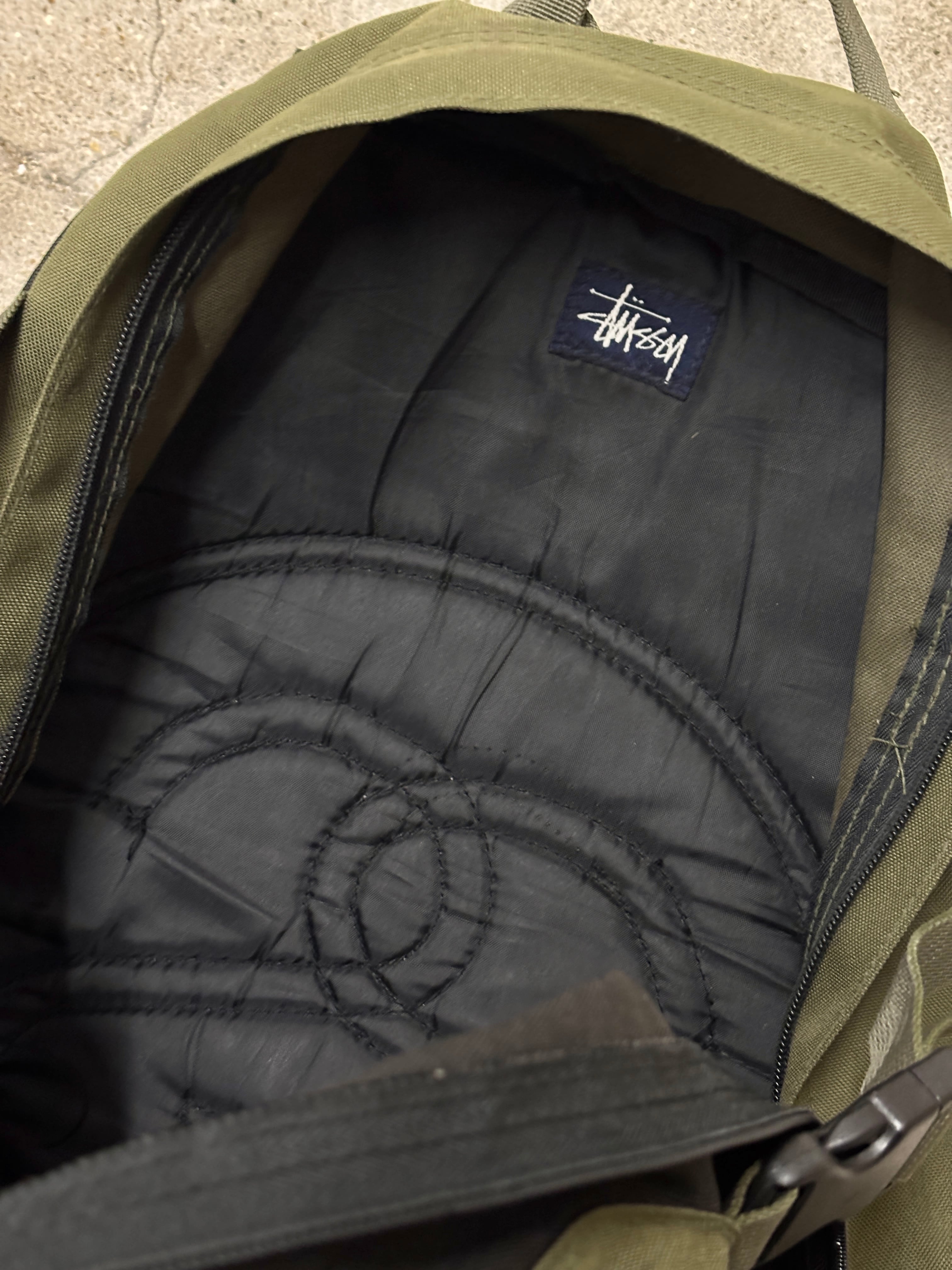 90～00s OLD STUSSY/Backpack/バックパック/リュック/ウエストバッグ