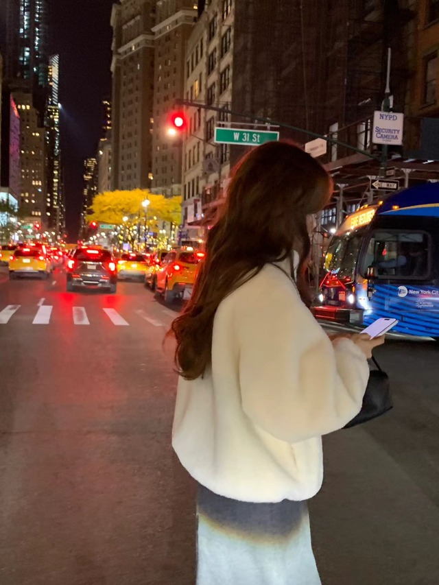 (OUNCE) high neck fur zipup mustang / 2color