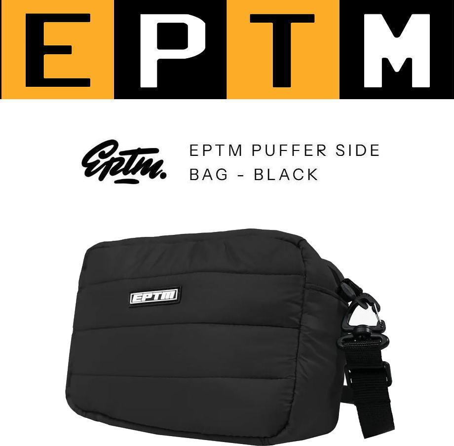 送料無料】EPTM Puffer Side Bag エピトミ パファーサイドバッグ BLACK 