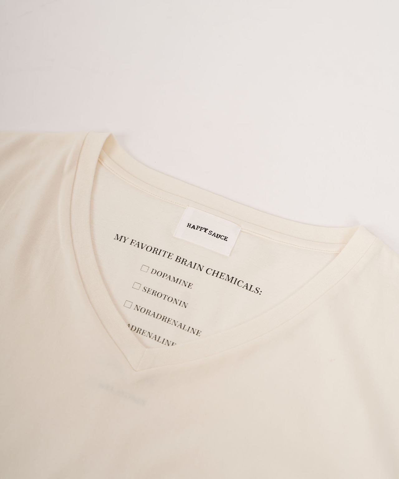 7N&H PRINT V NECK T-SHIRT FOR LADIES［HSC019］