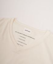 7N&H PRINT V NECK T-SHIRT FOR LADIES［HSC019］
