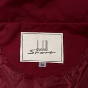dunhill ダンヒル ツートン フード付き 中綿 ジャケット コート サイズ M /ネイビー×ボルドー系/メンズ