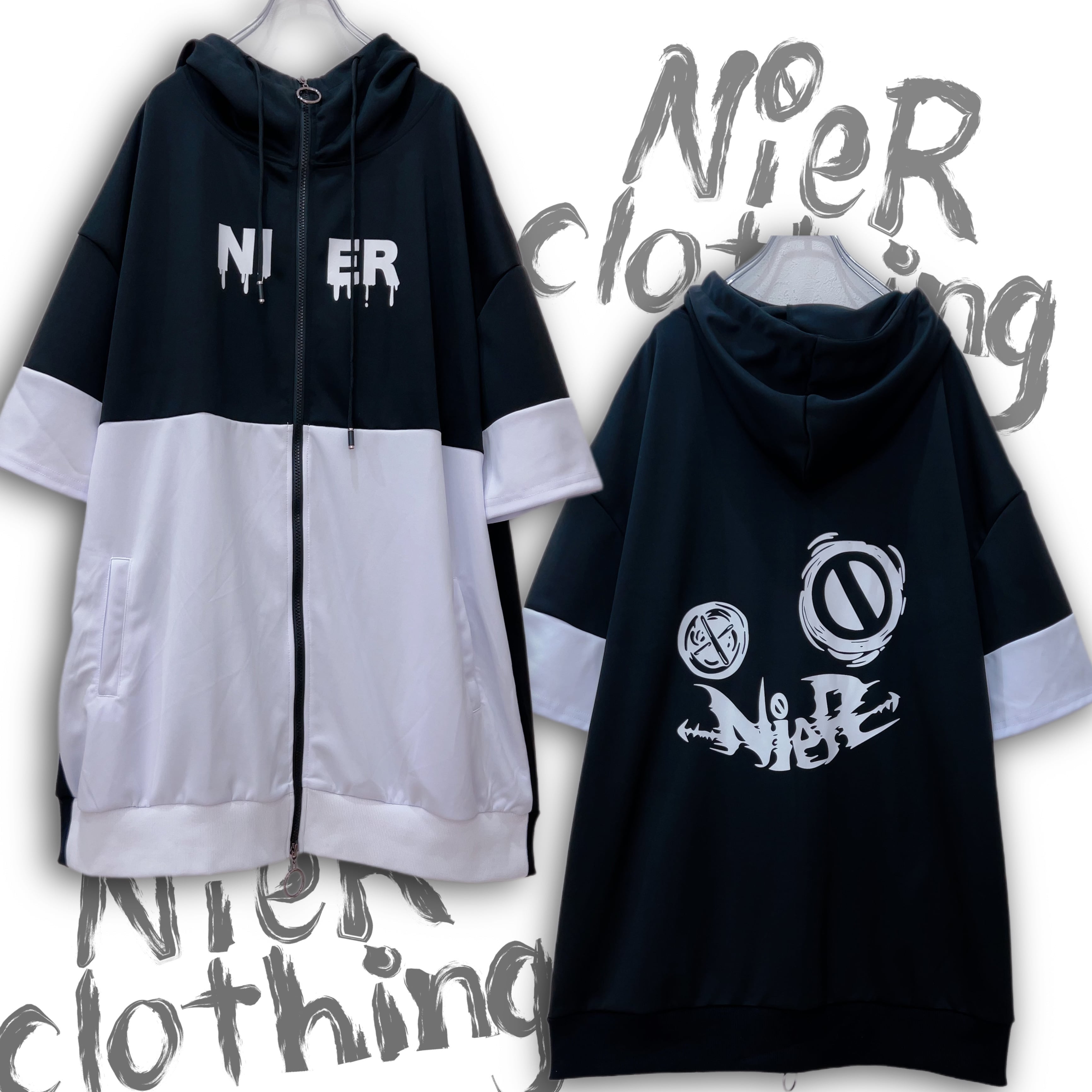 【和泉つばす×NieR】DOUBLE ZIP PARKA