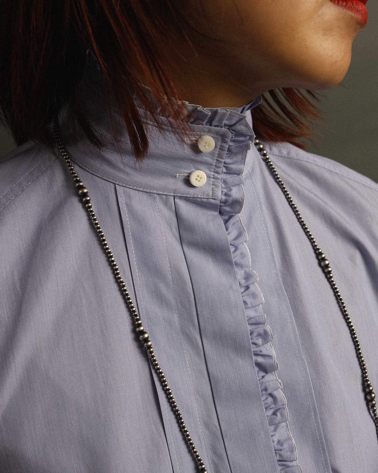 Chloe / Frilled Blouse