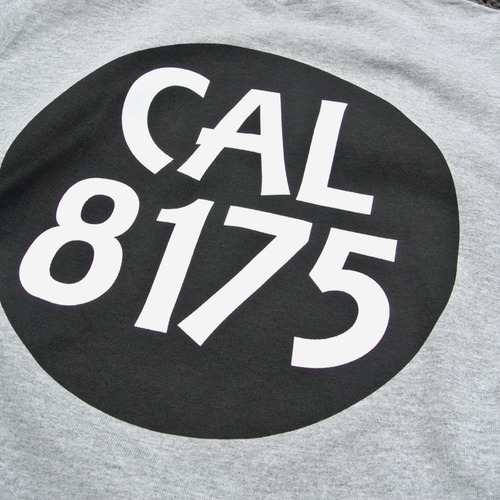 CAL8175 "Round Logo" T-Shirt on UGJ-premium／杢グレー