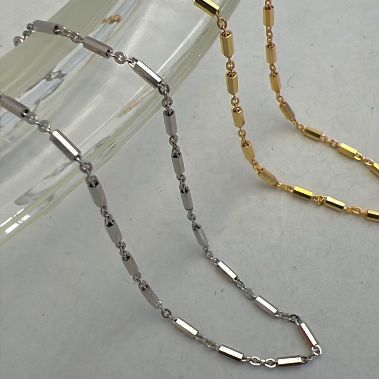S925 Tube simple bracelet (B56)