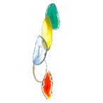 Colorful Art - アゲートヒーリングチャイム / Agate Sun Catcher Wind Chime 109