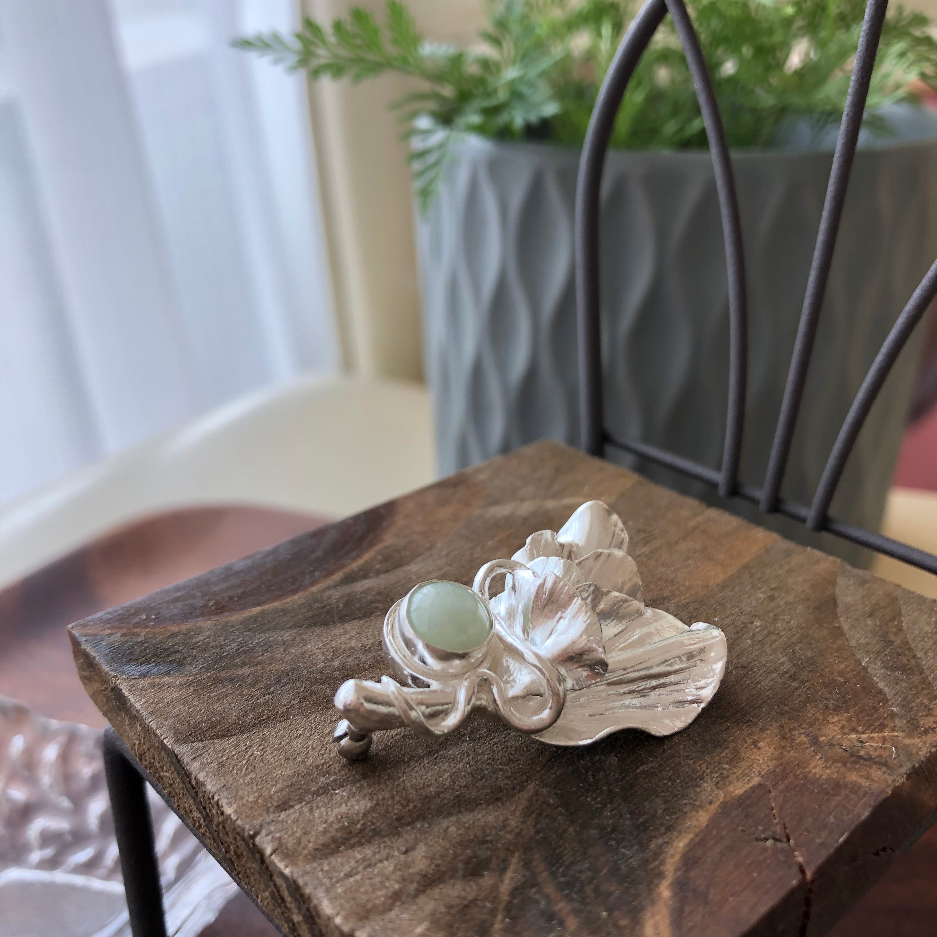 天然石を楽しむシルバーリング カンテラオパール | Pay ID