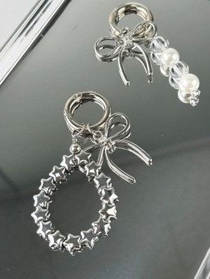 【即納商品】asterisk ribbon charm