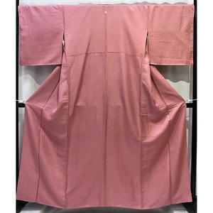 着物・色無地・正絹・一つ紋・ピンク系地・No.200701-1101・梱包サイズ80