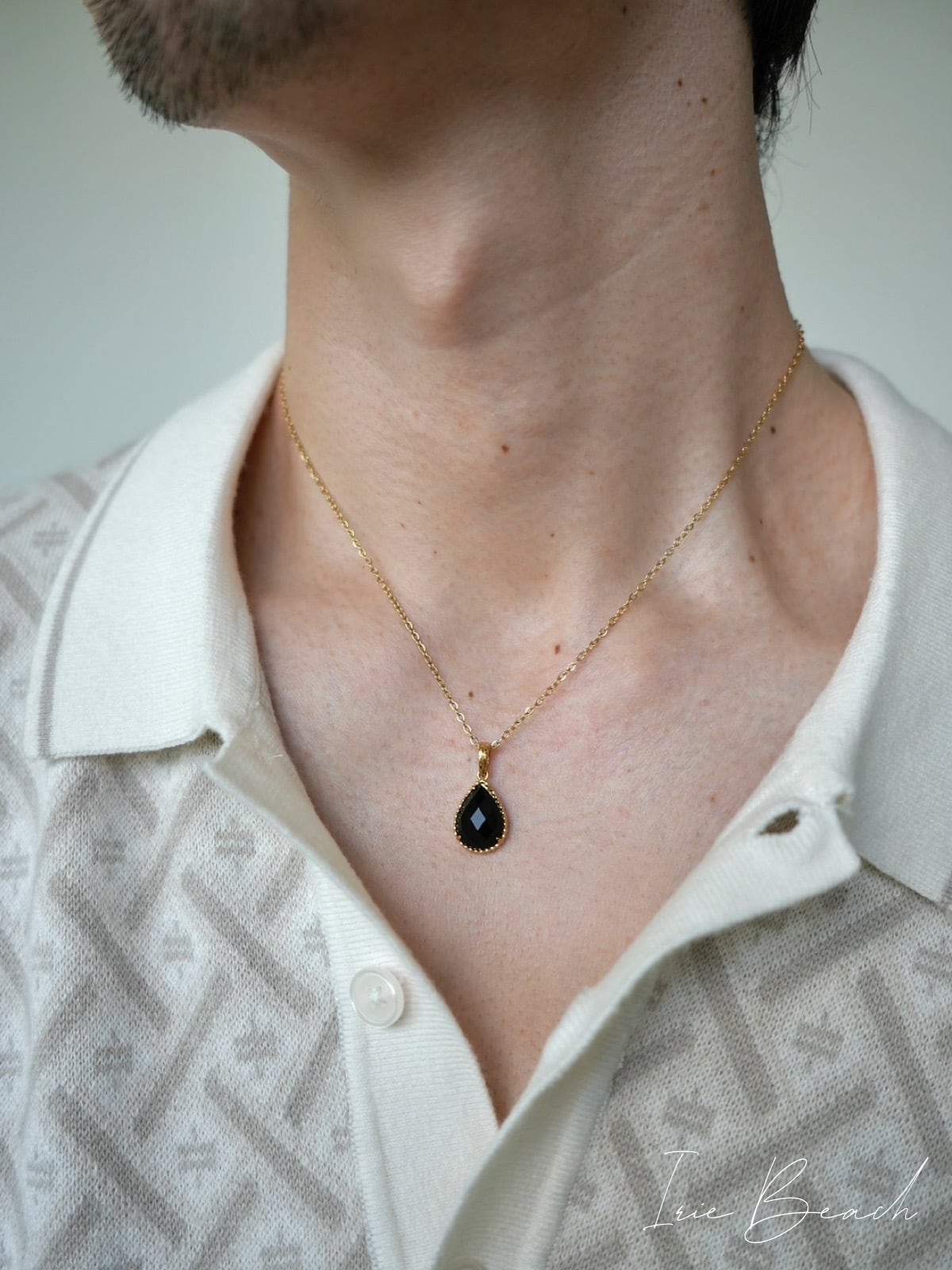 人気】IRIEBEACH オニキスネックレス onyx × mantel | IRIEBEACH