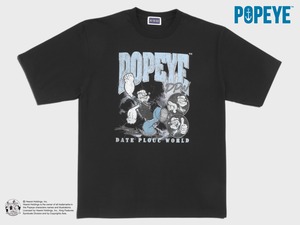 POPEYE　S/S Tee / BLACK　日本製