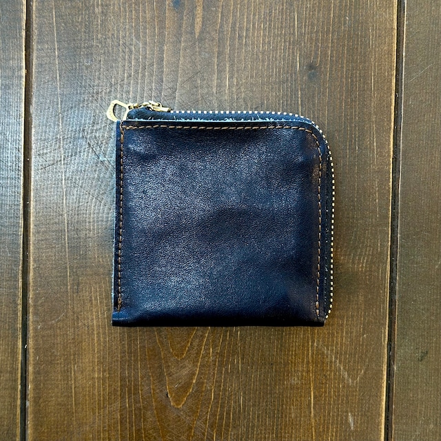 ワイツーレザー【Y'2 LEATHER】HORSE HIDE WALLET(INDIGO)
