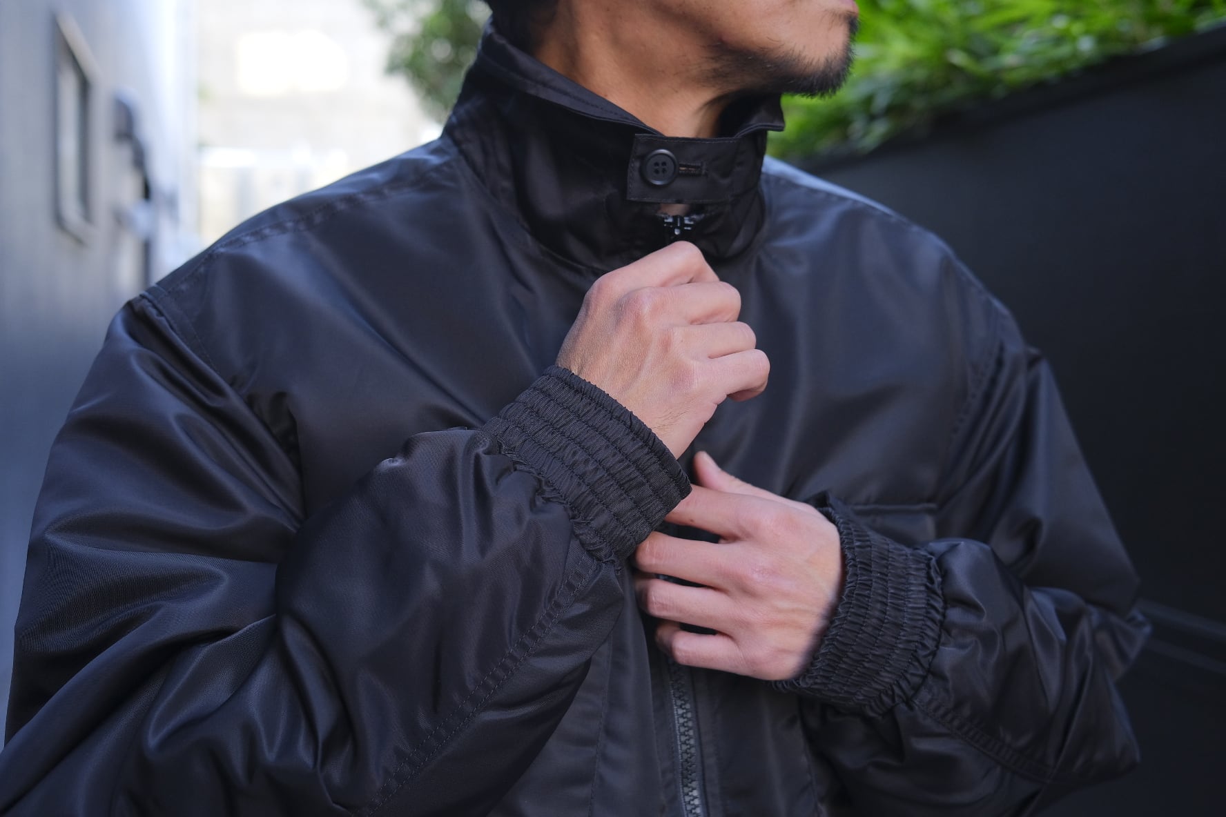 SASSAFRAS(ササフラス) / D/C Armor Jacket Heavy Recycle Nylon SASSAFRAS(ササフラス) / D/C Armor Jacket Heavy Recycle Nylon