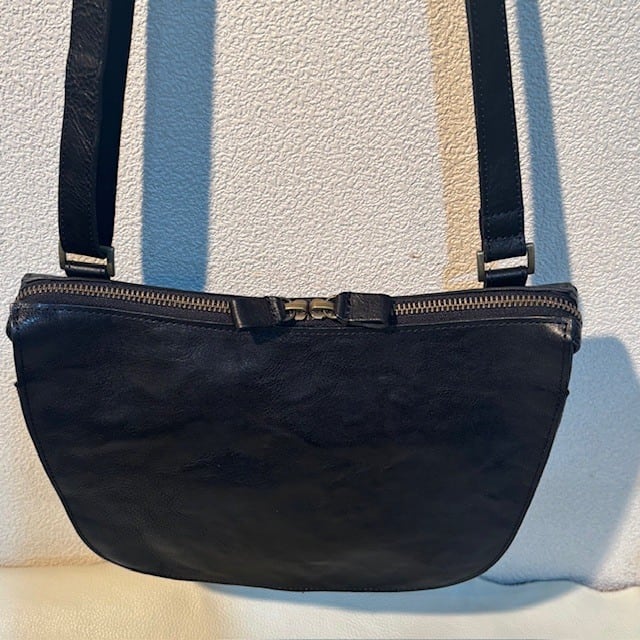 B.stuff　ナイロンコンビショルダーバッグ(クロ)