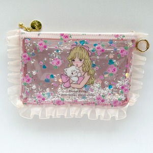 再販♡Pink Girl Clear Pouch(M)