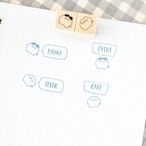 吹き出しセット_四角 | はんこ