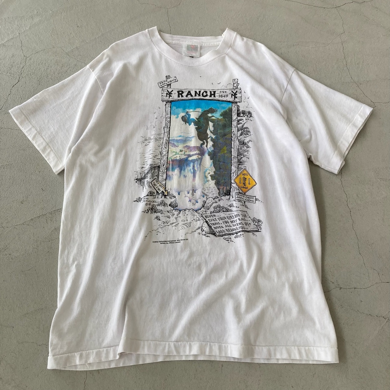 90's Good Print Tee Shirt