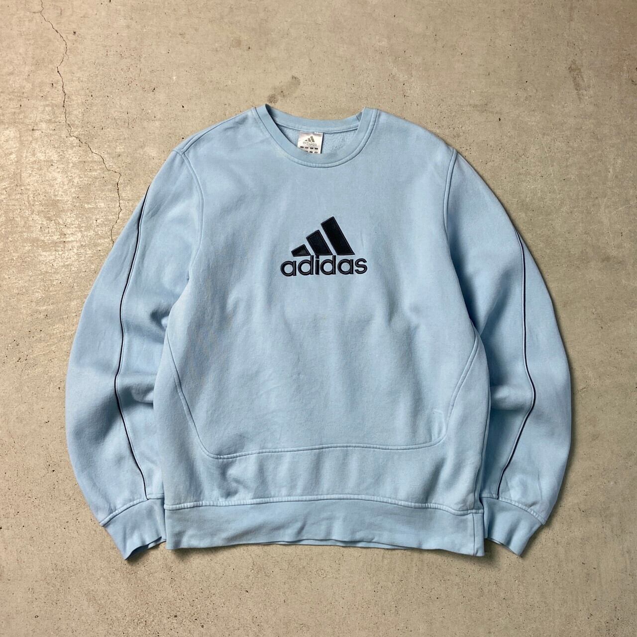00年代 adidas アディダス スウェットシャツ パフォーマンスロゴ 