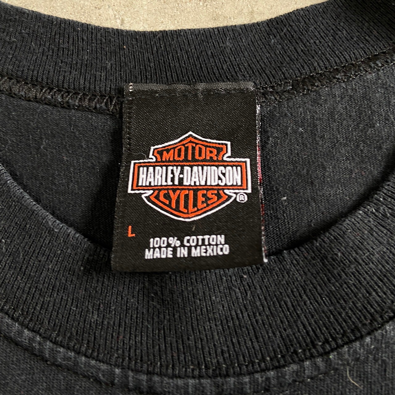 Harley-Davidson ハーレーダビッドソン 両面プリント ノースリーブ 