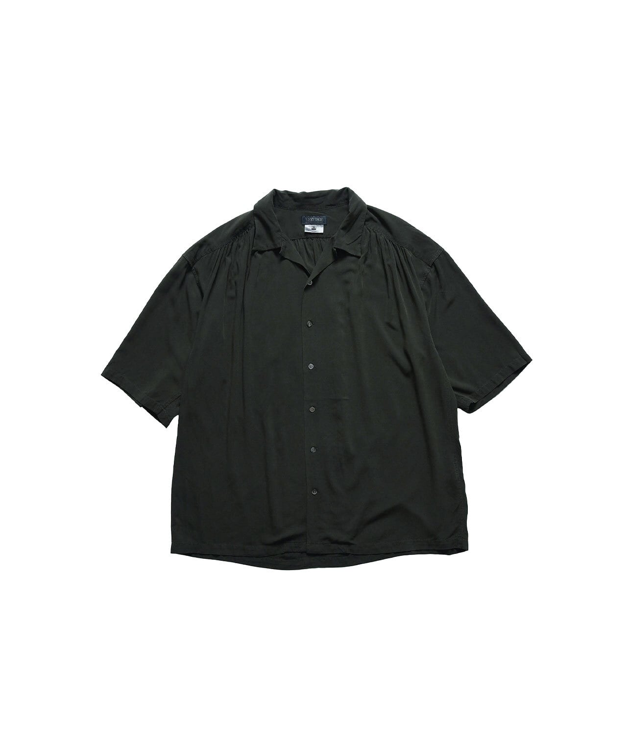 VERYTAGE GATHERS ベリーテイジ　ネイビーシャツ GATHER SHIRT | VERYTAGE ベリーテイジ