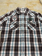 00's design check shirts