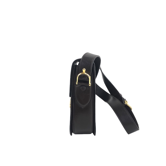 CELINE セリーヌ ショルダーバッグ ブラウン 馬車 ホースキャリッジ レザー vintage ヴィンテージ オールド g8etta