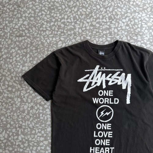 STUSSY / 11y fragment T-shirt size M