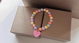 1-9/かわいい首輪風♪ カラフルビーズペットネックレス