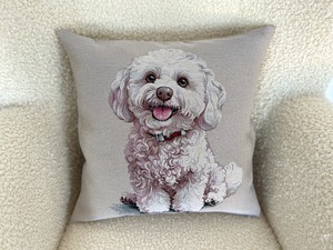 タペストリークッションカバー  ウクライナ製　ドッグ　犬