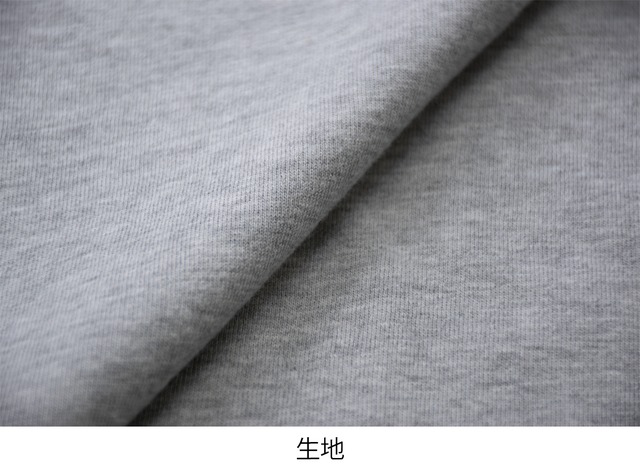 コットン長袖Tシャツ -ビッグロゴ- M.GRAY