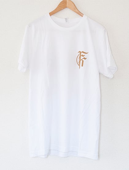 【FIT FOR A KING】Skull T-Shirts (White)