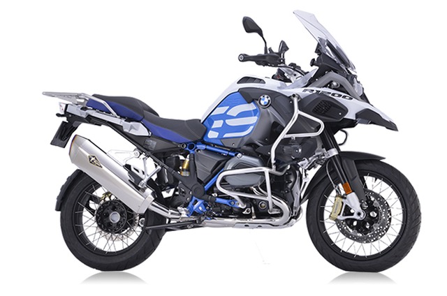 水冷R1200GS/GS-ADV（'17～'18） リアルスペック シングル チタンポリッシュ[RB10-01RT]