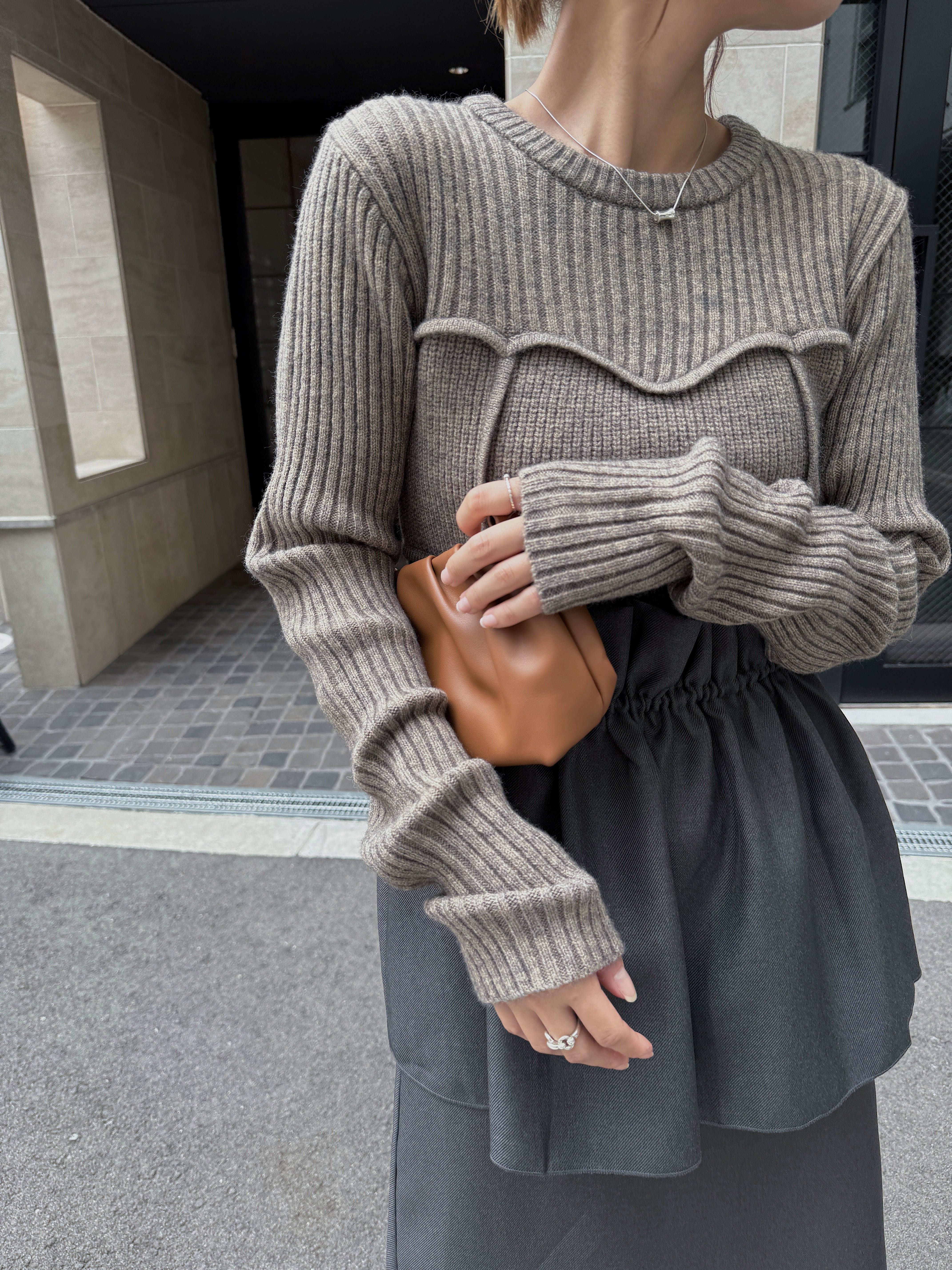 bustier design change lib knit | nananamoe