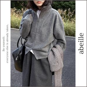 front vent half-zip pullover 14128