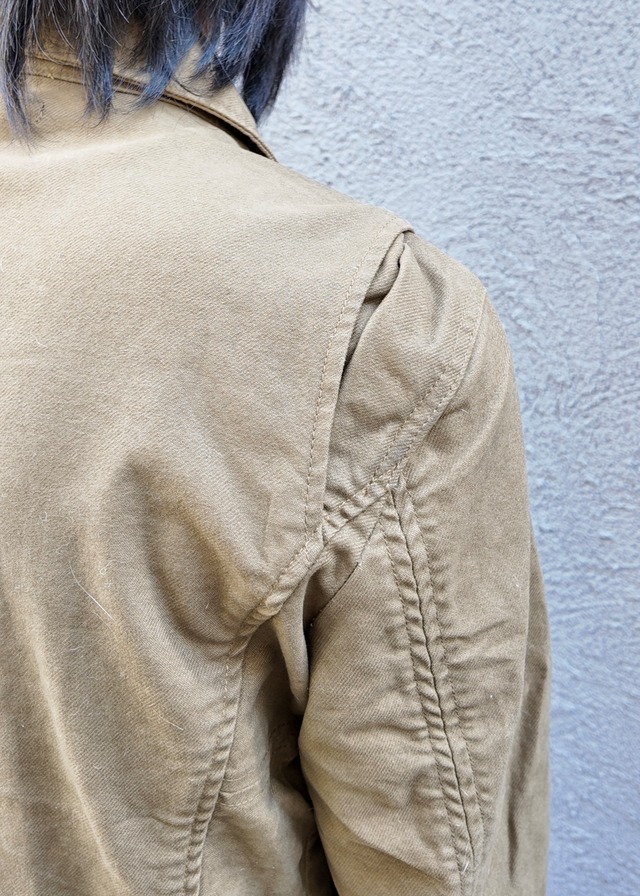 【albe】zip detail field jacket
