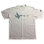 90s "Hanes”  Pink Lone Shark Designs T-Shirts / "ヘインズ” ピンクカラー ローンシャークデザインズ Tシャツ